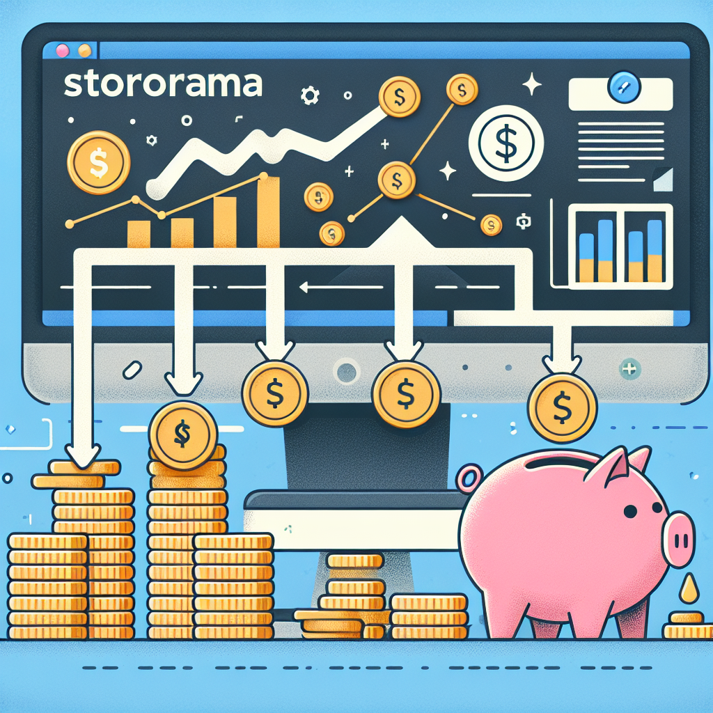 Erstelle ein Bild das mit Geld und Einkommen zu tun hat. Es zeigt wie man mit stororama Geld verdient 