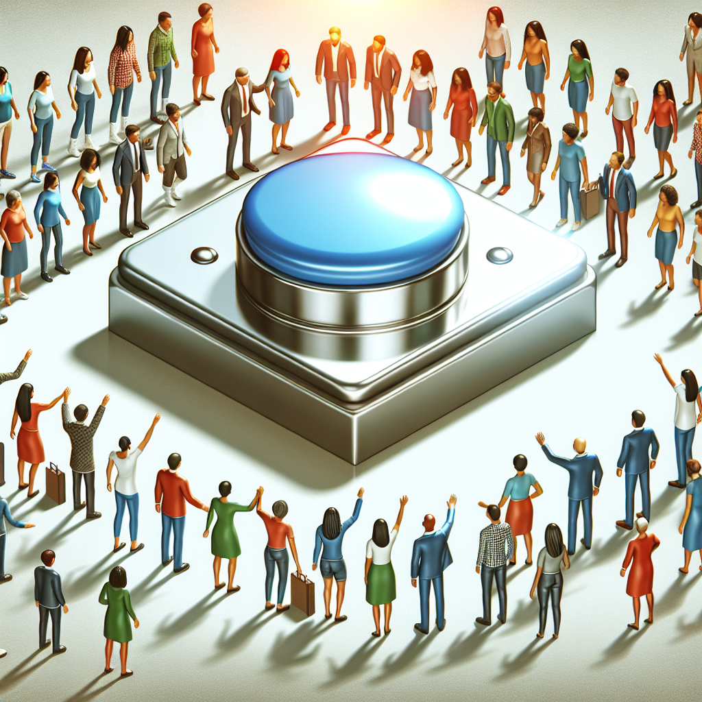 Erstelle ein Bild das call to action visualisiert