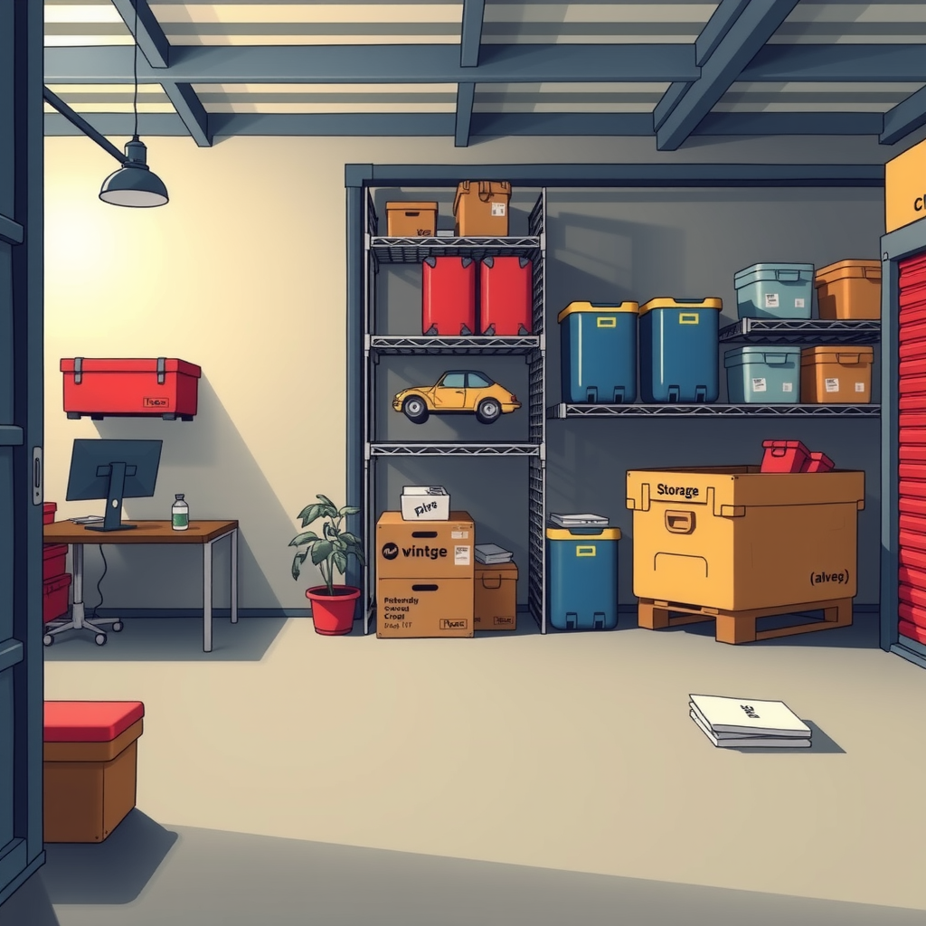 A digital marketplace where individuals exchange storage space, resembling an &quot;Airbnb for storage.&quot;