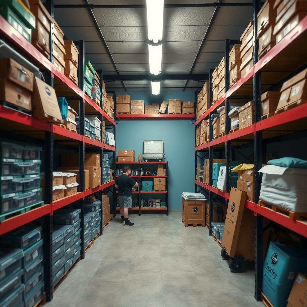 A digital marketplace where individuals exchange storage space, resembling an &quot;Airbnb for storage.&quot;