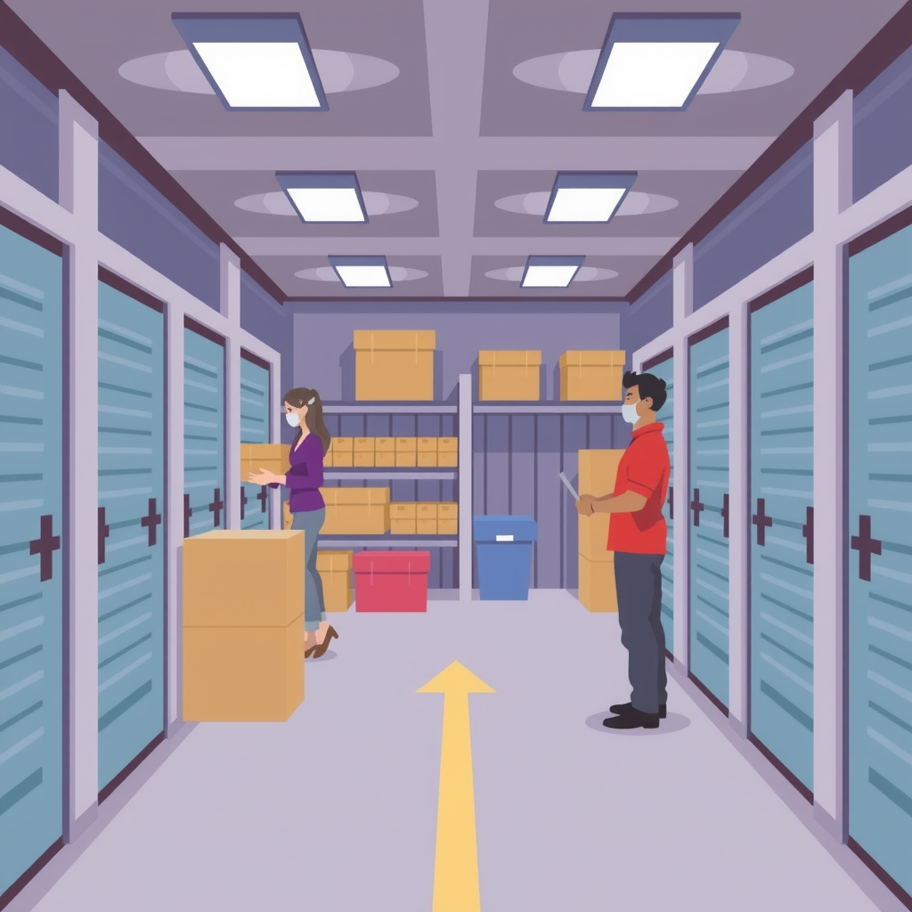A digital marketplace where individuals exchange storage space, resembling an &quot;Airbnb for storage.&quot;
