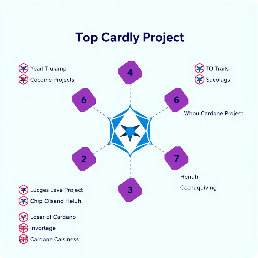 Show an image related to the top cardano projects