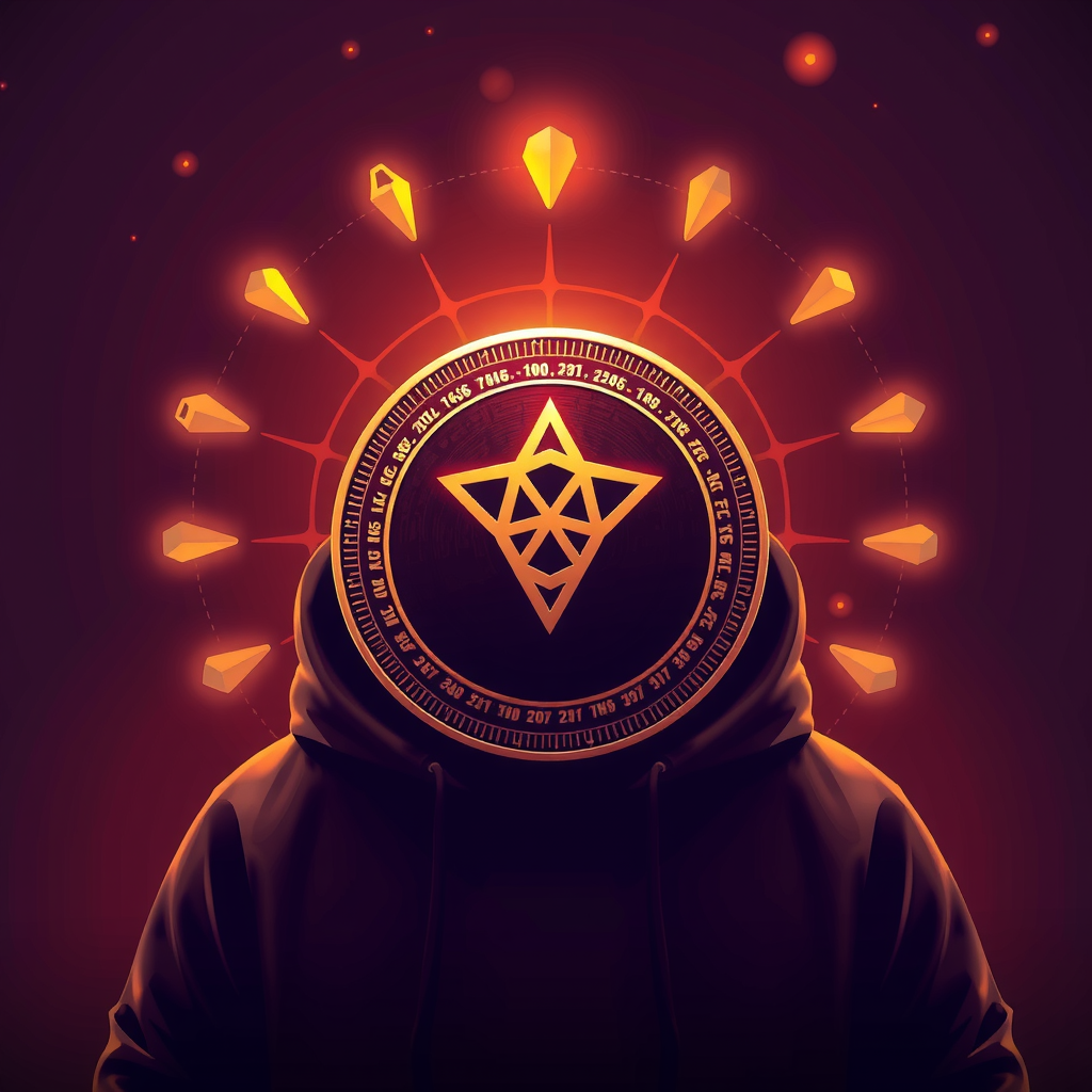 Create an image showing cardano crypto which is encouraging user