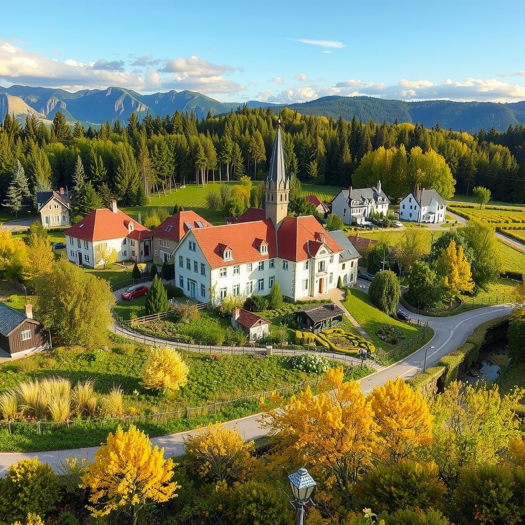Erstelle ein Bild das Nachhaltigkeit visualisiert
