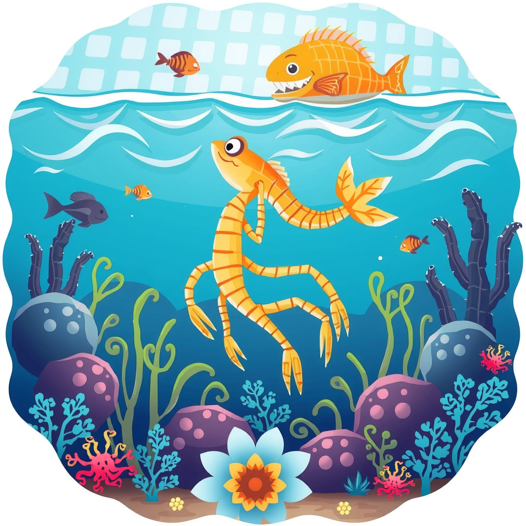 Create a NFT image always about the same category: creatures of the ocean which is also the collection of cryptyolo’s NFTs