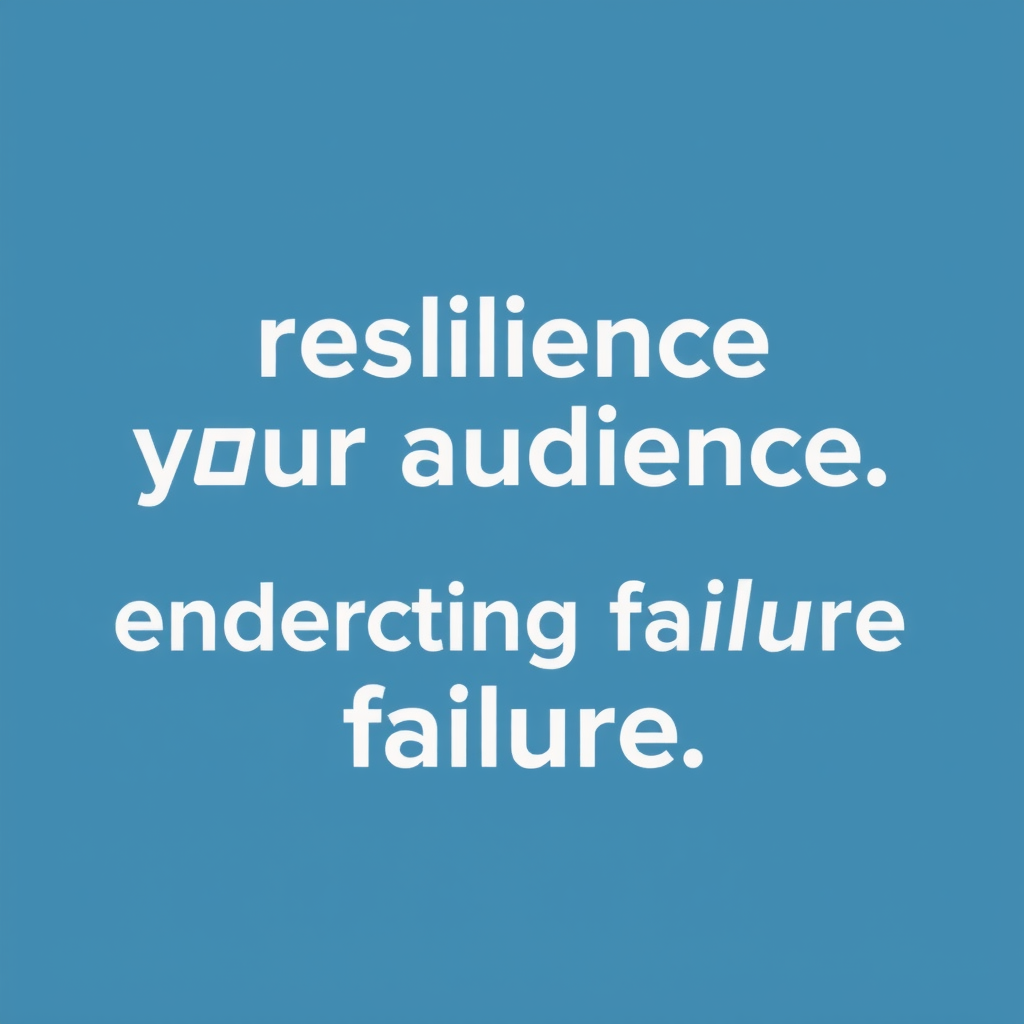 Generate an image about resilience, understanding your audience, or embracing failure. It's about sharing insights and wisdom. Just create an image and do not use text. The image should visualize insights and wisdom that are required to build innovative startups.