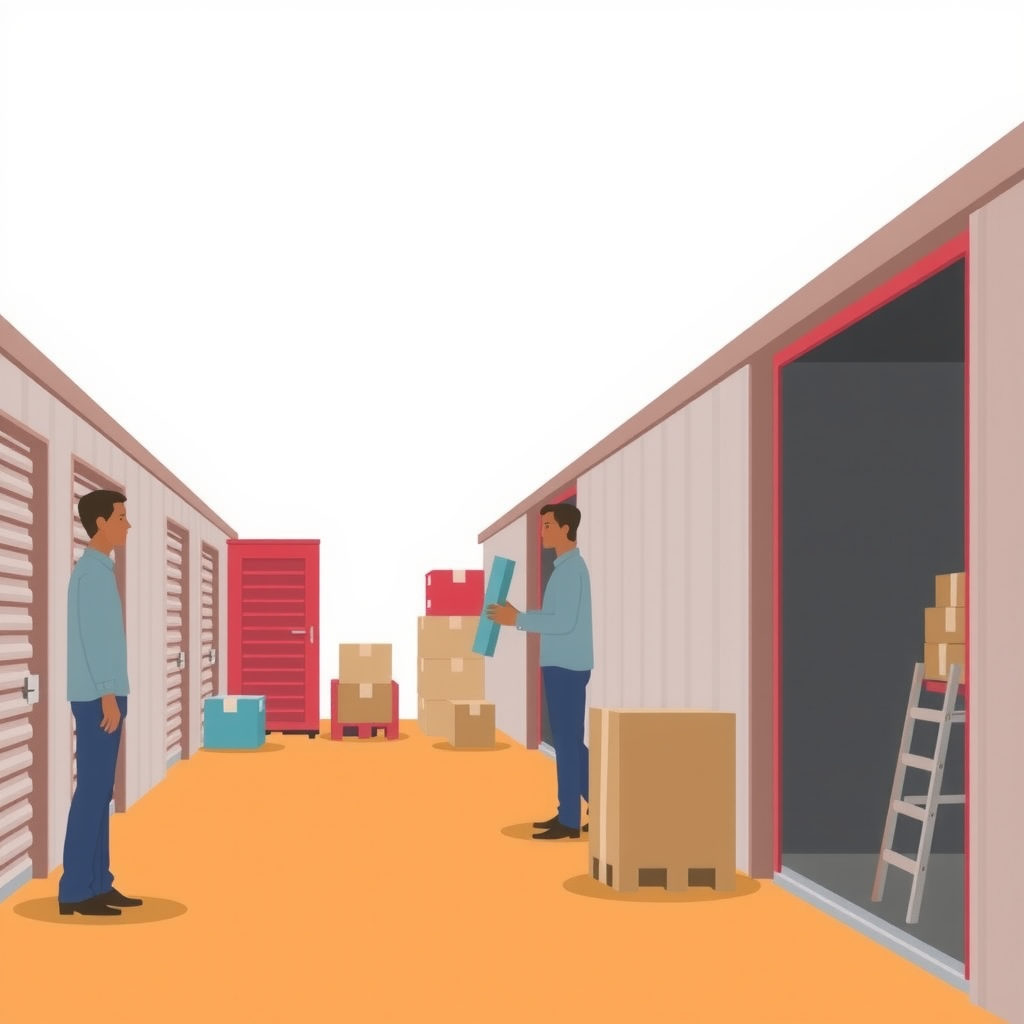 A digital marketplace where individuals exchange storage space, resembling an &quot;Airbnb for storage.&quot;