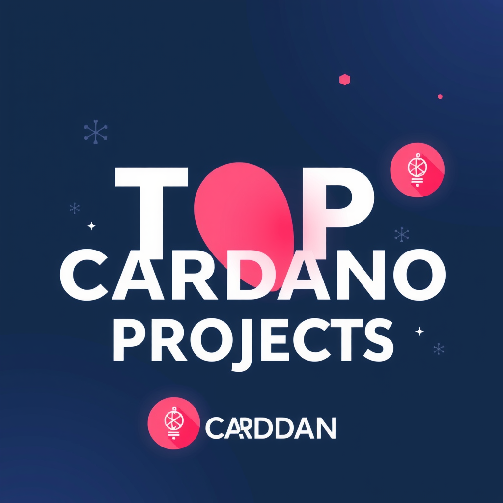 Show an image related to the top cardano projects
