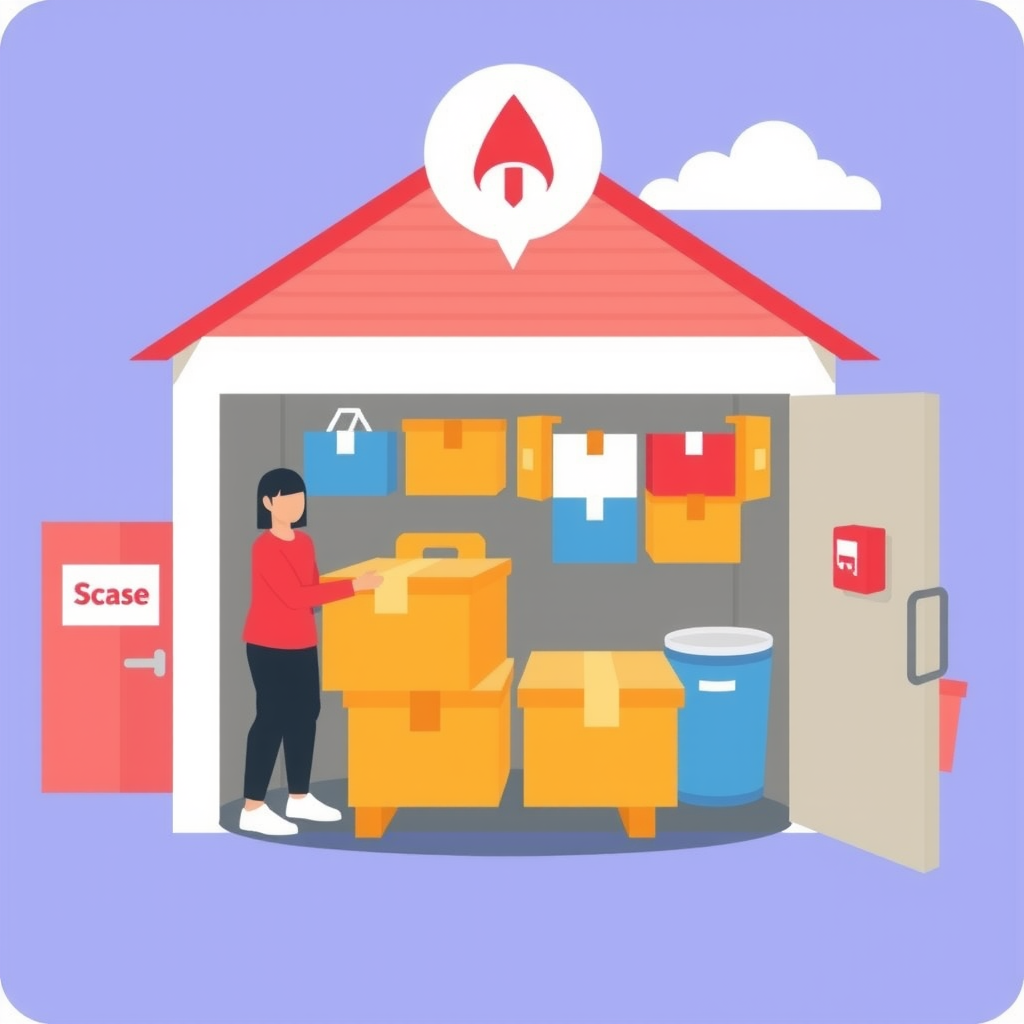 A digital marketplace where individuals exchange storage space, resembling an &quot;Airbnb for storage.&quot;