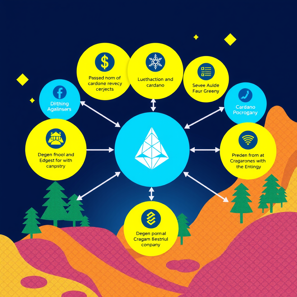 Show an image related to the top cardano projects