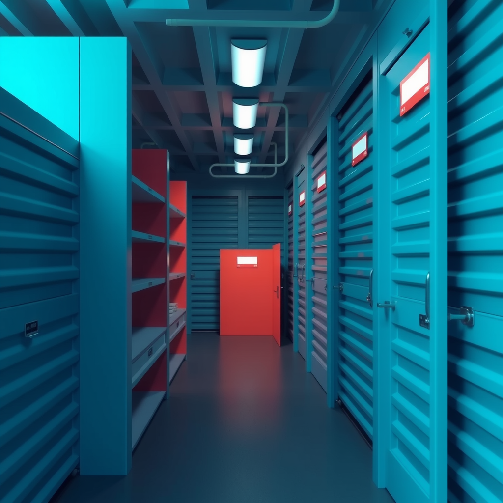 A digital marketplace where individuals exchange storage space, resembling an &quot;Airbnb for storage.&quot;