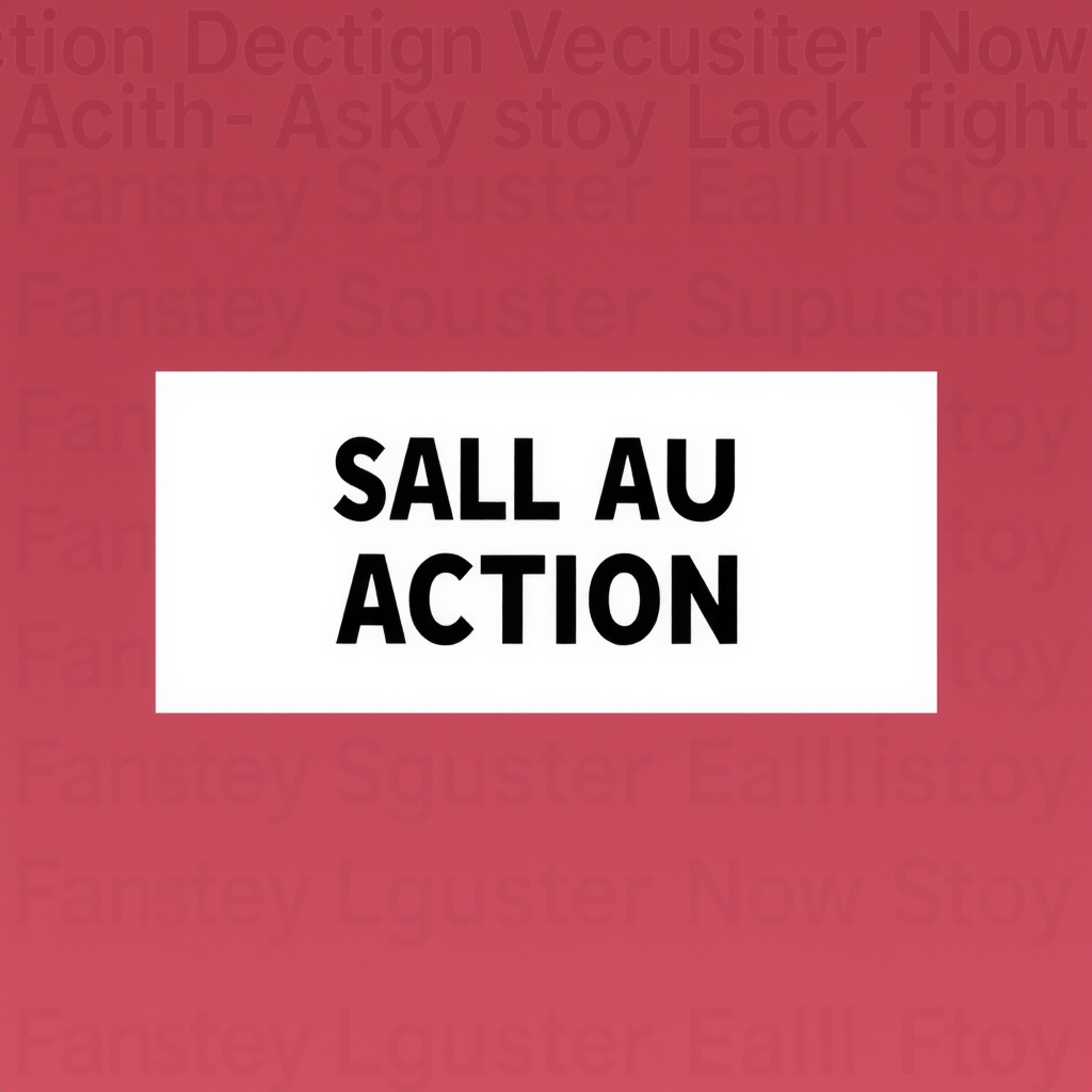 Erstelle ein Bild das call to action visualisiert, aber benutze keinen Text im Bild