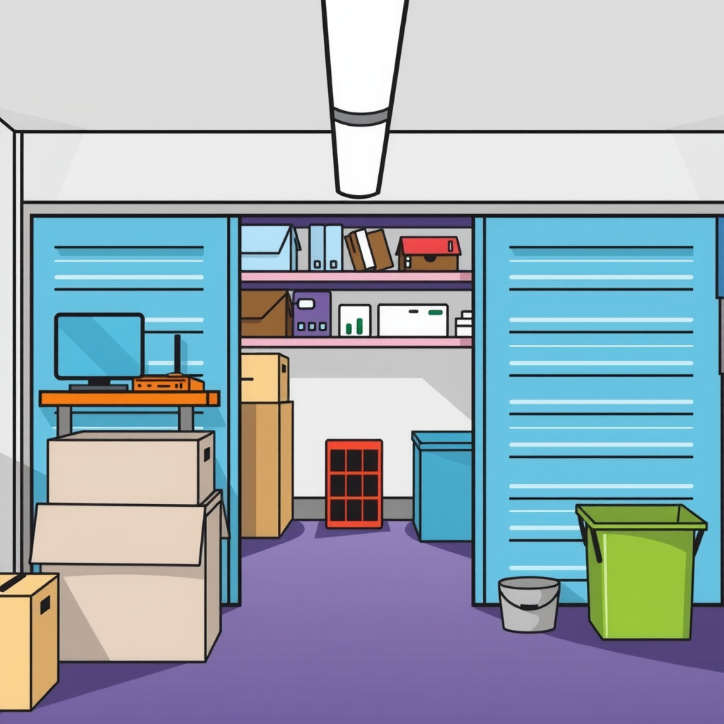 A digital marketplace where individuals exchange storage space, resembling an &quot;Airbnb for storage.&quot;