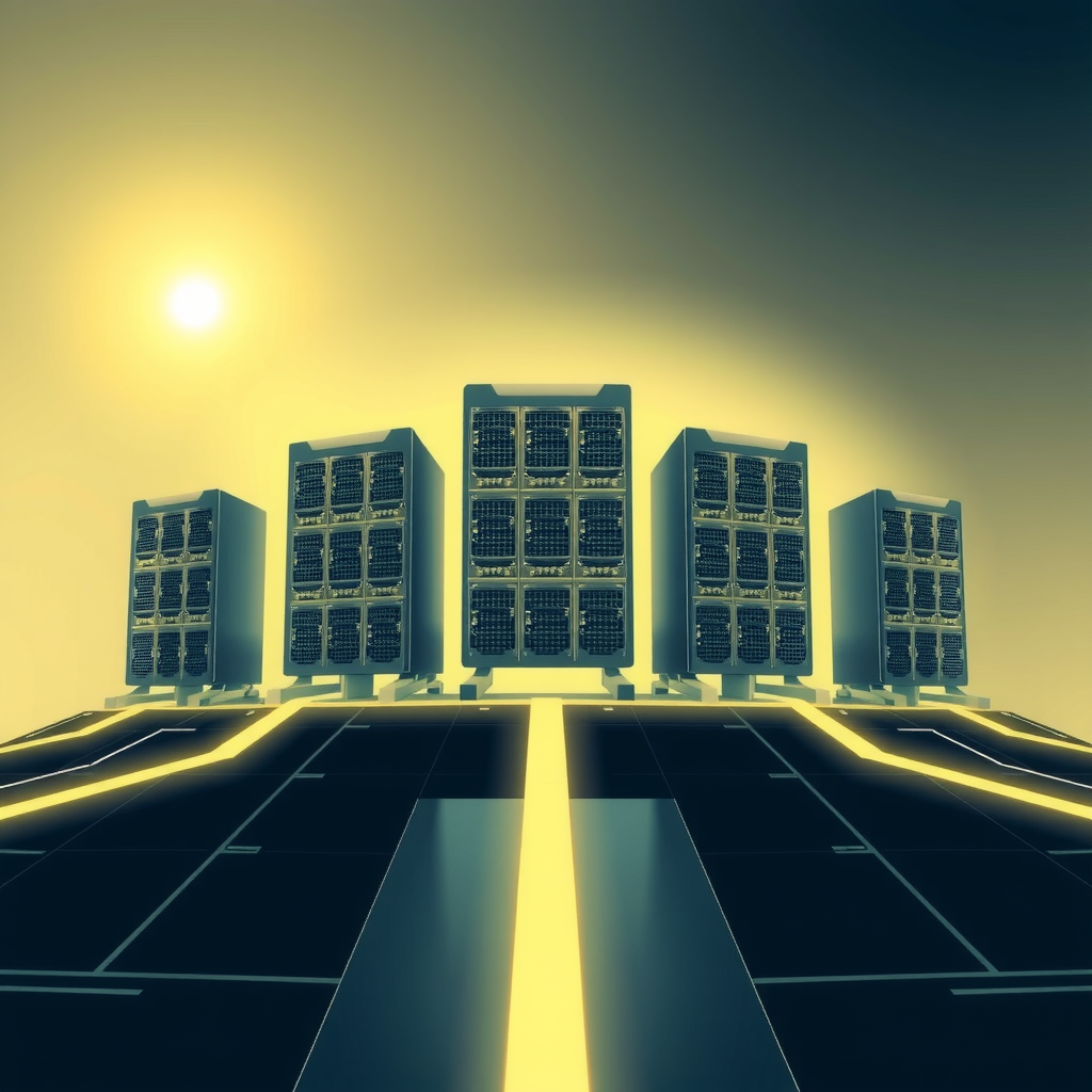 A strong digital foundation with interconnected server nodes, symbolizing backend stability.