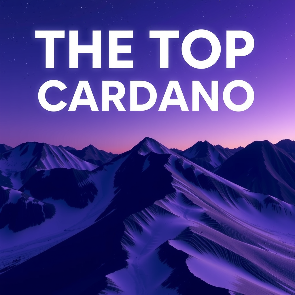 Show an image related to the top cardano projects