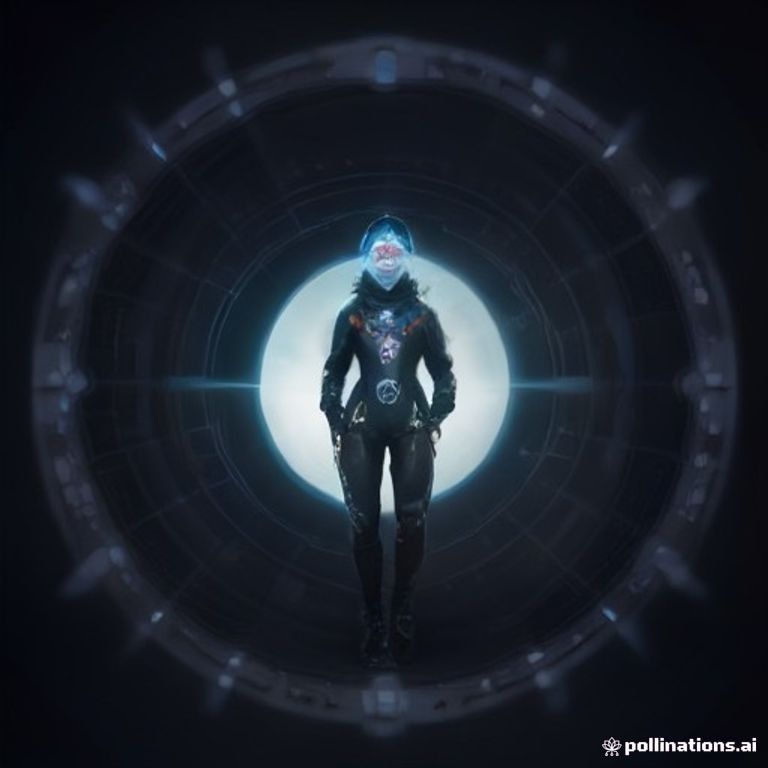 ai-generated image of a futuristic blockchain explorer, visualizing Cardano data flows
