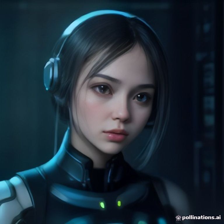 Generate an image showing an AI trading agent