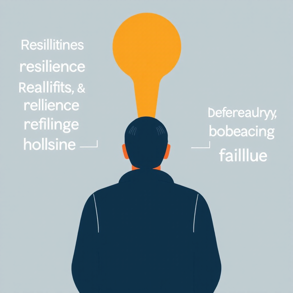 Generate an image about resilience, understanding your audience, or embracing failure. It's about sharing insights and wisdom. Just create an image and do not use text. The image should visualize insights and wisdom that are required to build innovative startups.